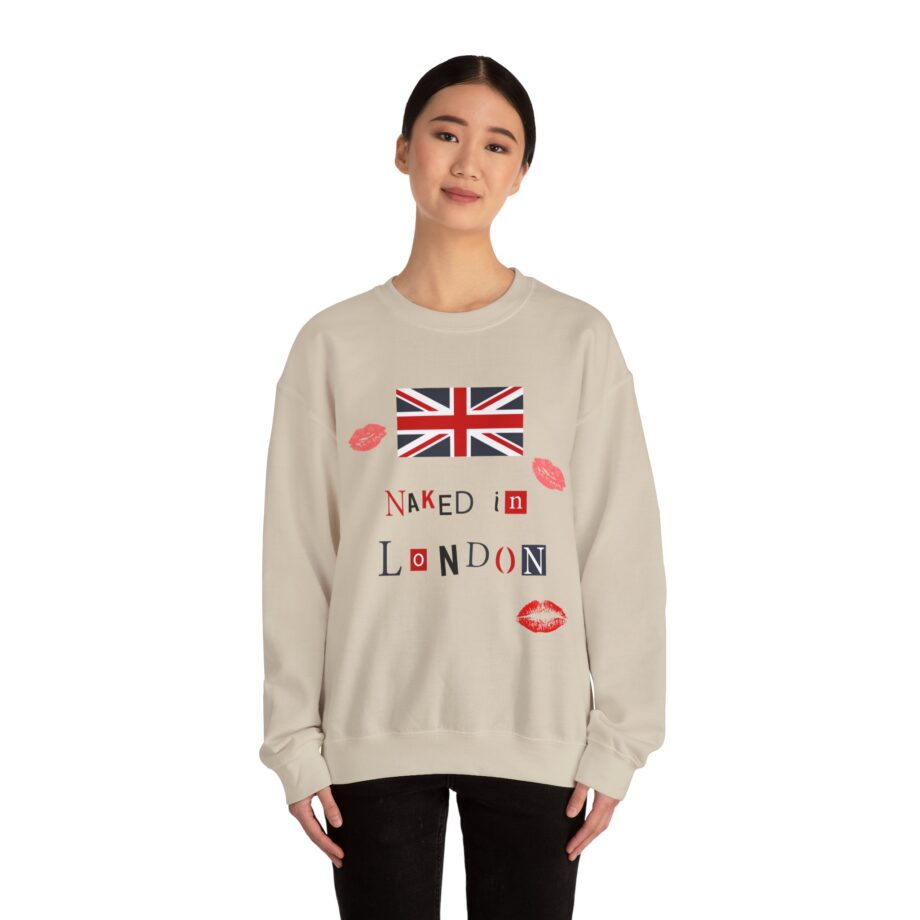 Chappell Roan Naked in London Unisex Heavy Blend Crewneck Sweatshirt