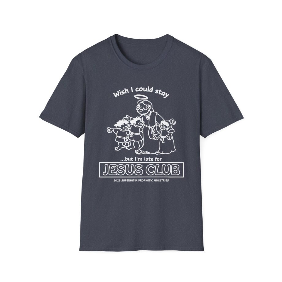 Supermega Jesus Club Unisex Softstyle T-shirt