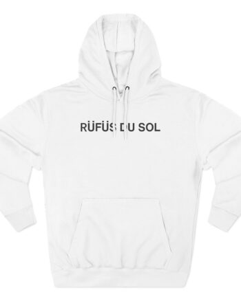Rufus Du Sol Three-Panel Fleece Hoodie