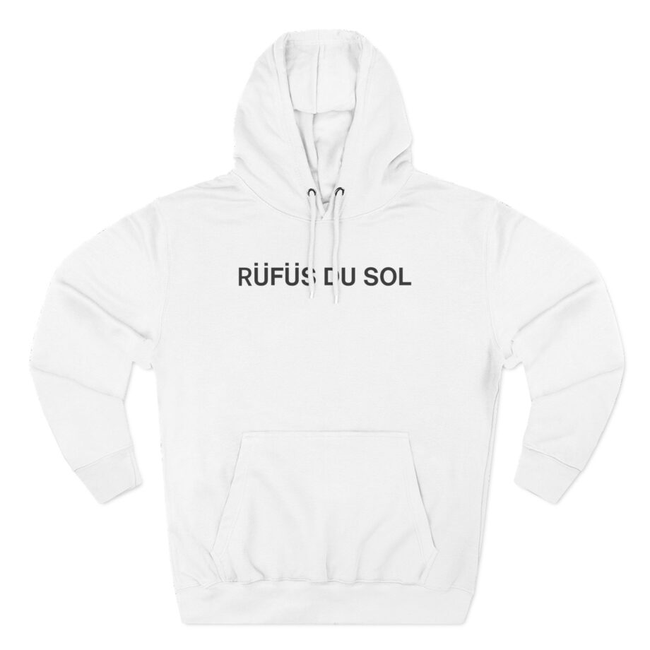Rufus Du Sol Three-Panel Fleece Hoodie