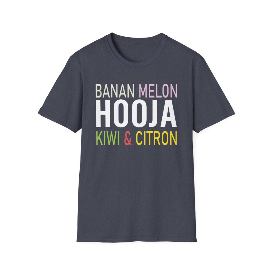 Hooja Banan Melon Kiwi & Citron Unisex Softstyle T-shirt