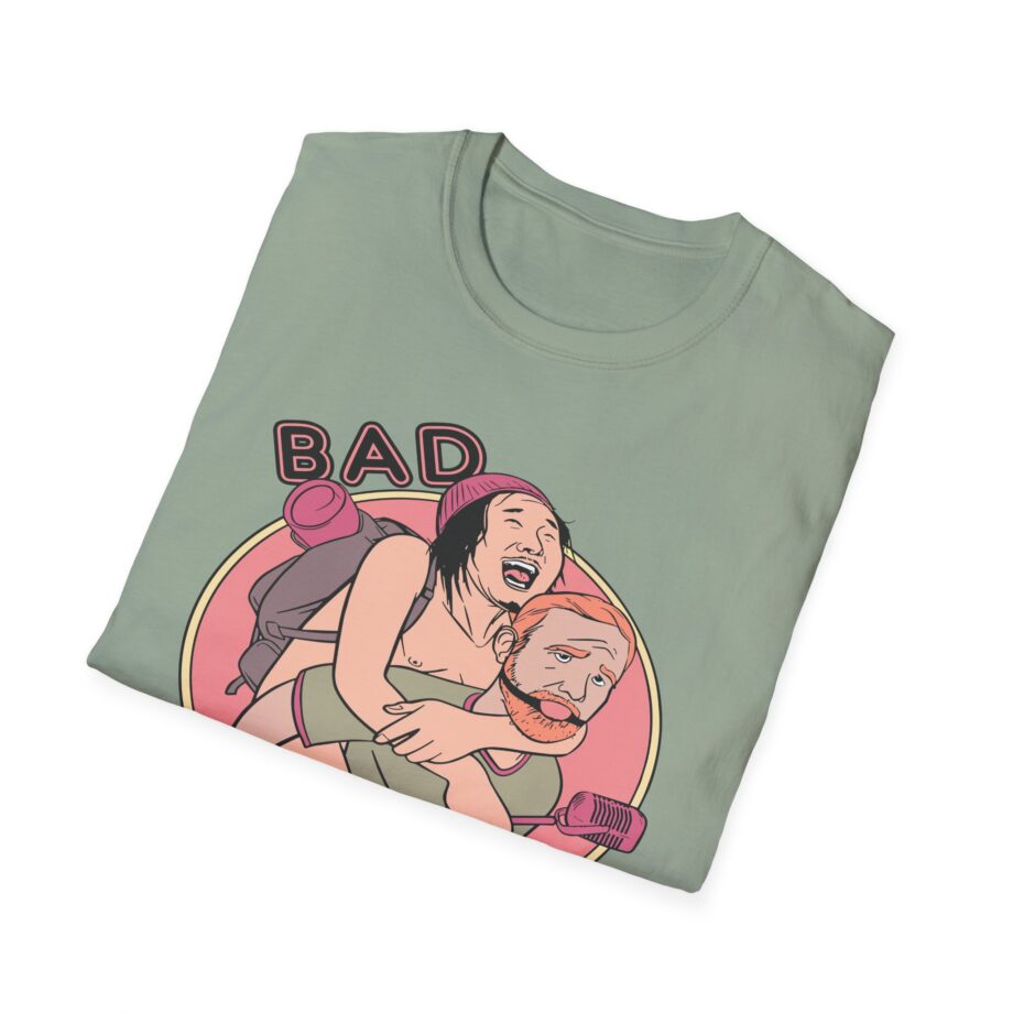 Andrew Santino Piggy Back Bad Friends Podcast Unisex Softstyle T-shirt
