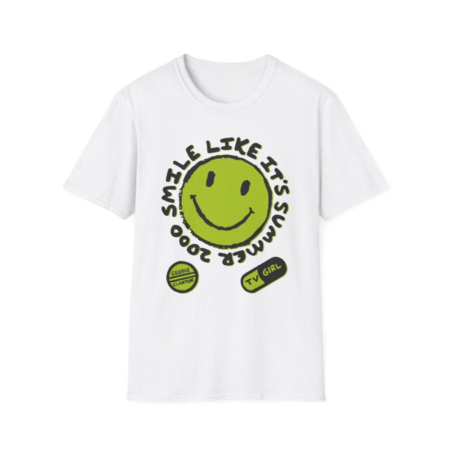Tv Girl Smile Like It's Summer 2000 Unisex Softstyle T-shirt