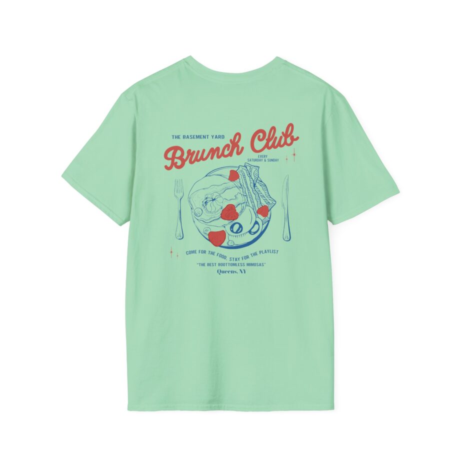 Basement Yard Brunch Club Diner Unisex Softstyle T-shirt