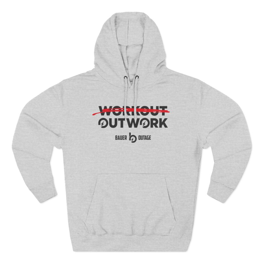 Trevor Bauer Outwork Workout Three-panel Fleece Hoodie