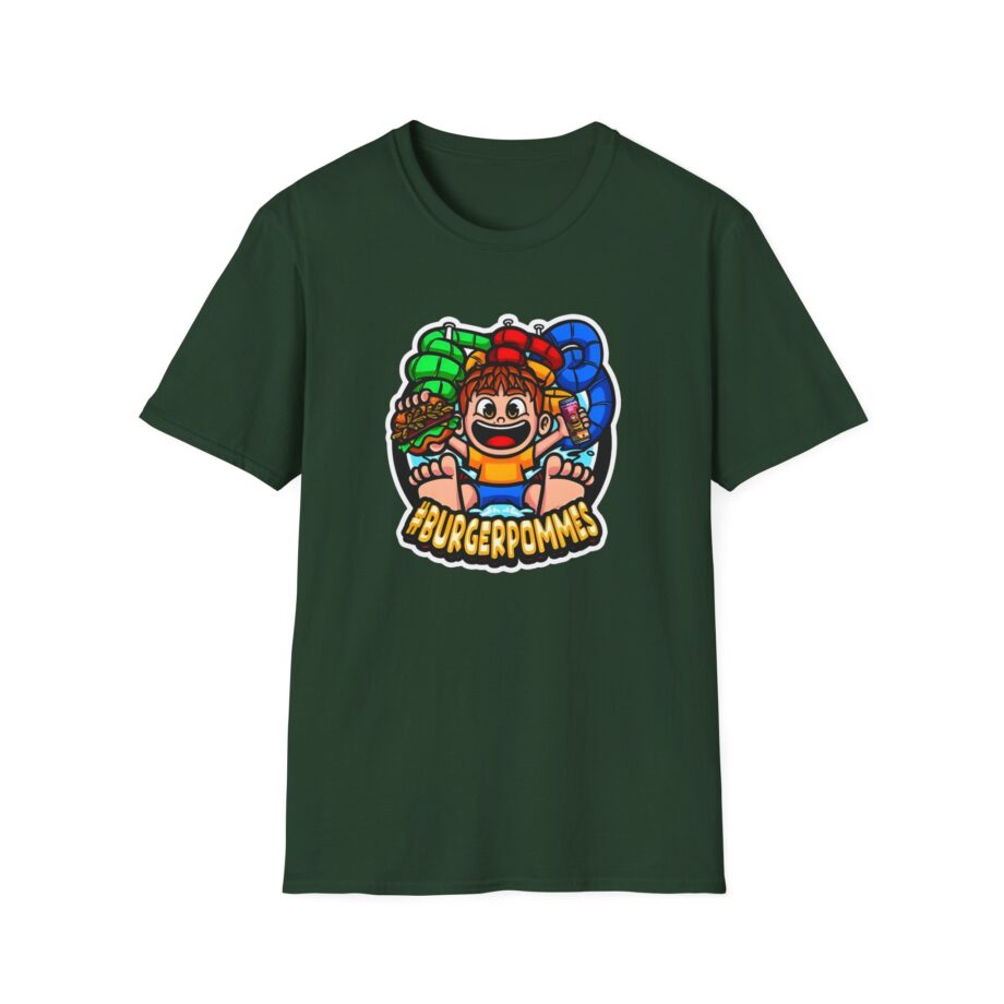 Burger Pommes  Unisex Softstyle T-Shirt