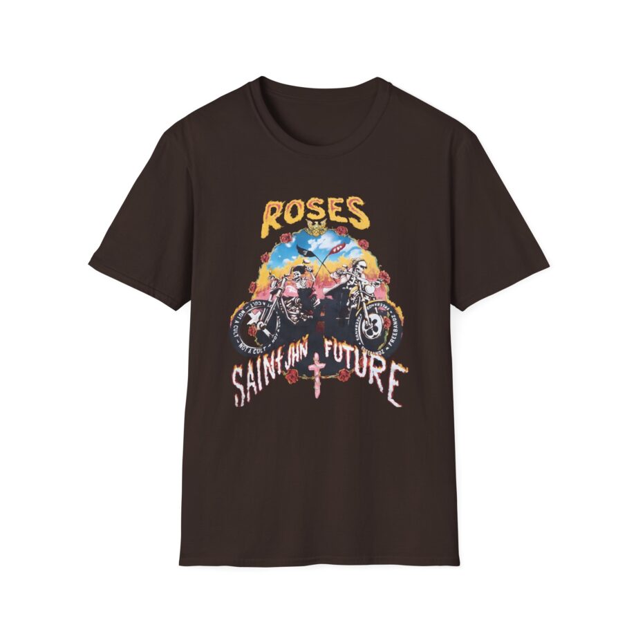 Not a Cult X Freebandz Roses Unisex Softstyle T-Shirt