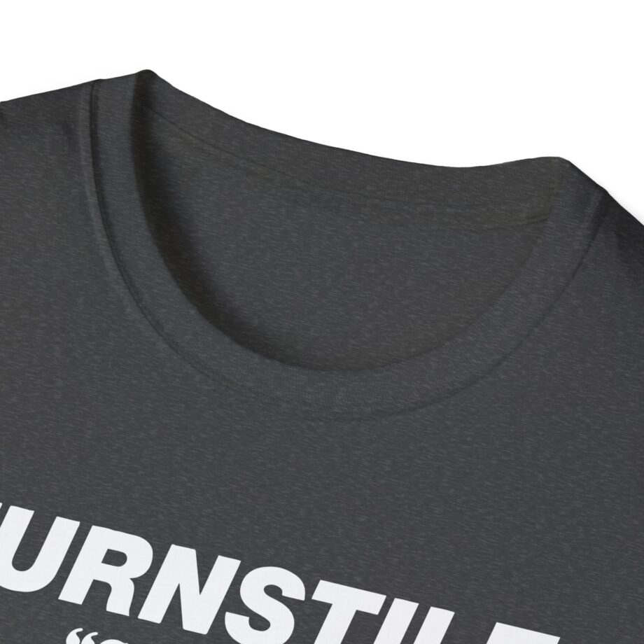 Turnstile Glow on Drawing Unisex Softstyle T-shirt