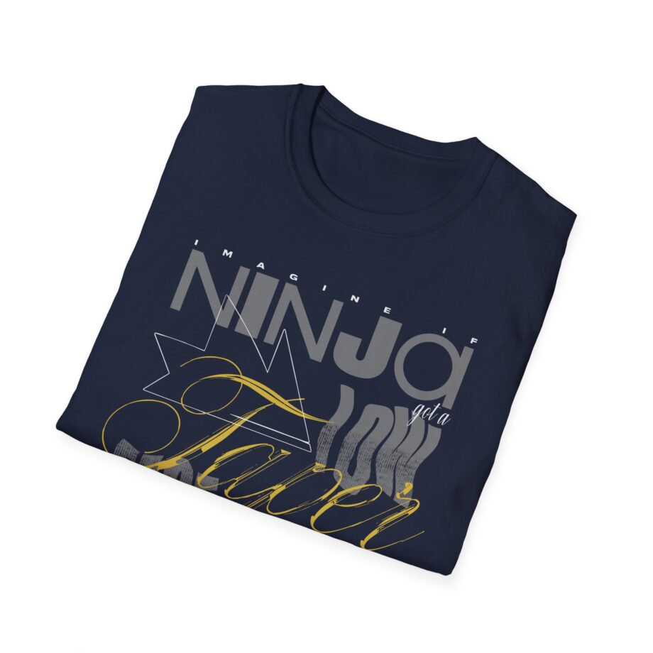 Ninja  Low Taper Fade Unisex Softstyle T-shirt