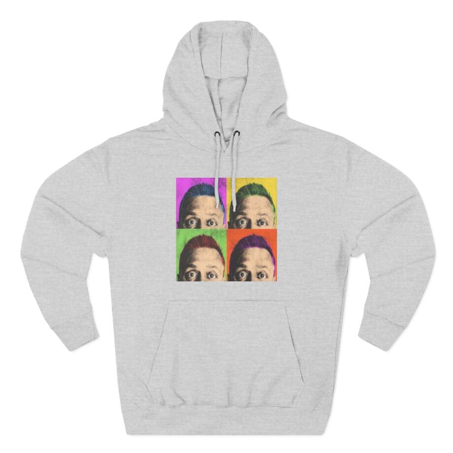 Nate Bargatze Three-Panel Fleece Hoodie