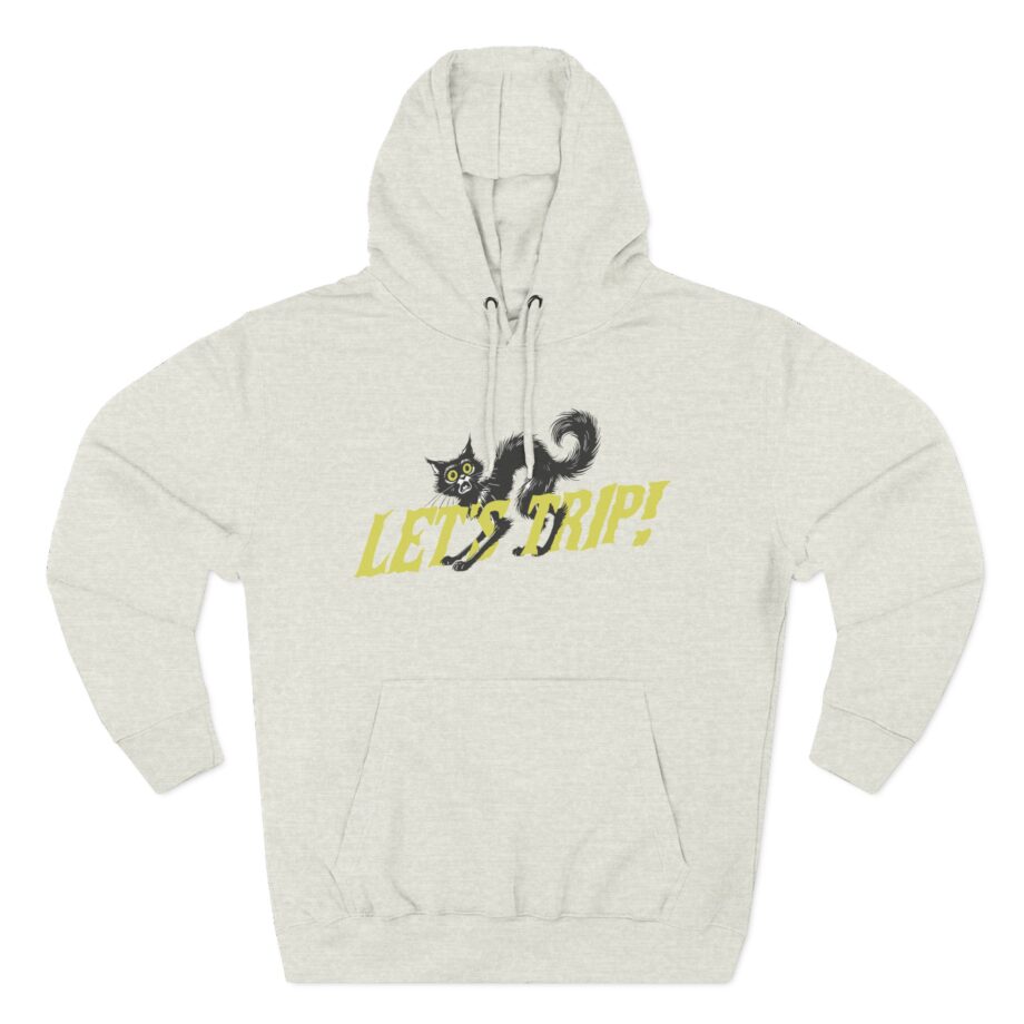Sturniolo Let's Trip Cat Three-panel Fleece Hoodie