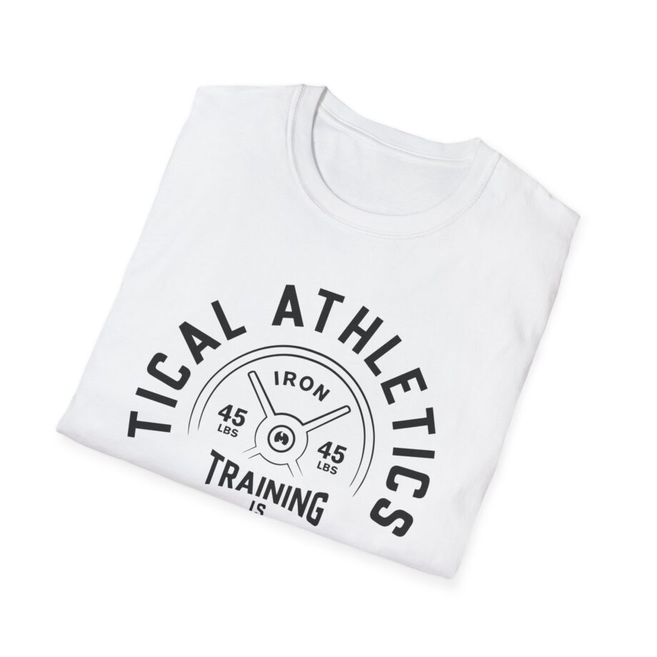 Method Man Training is Commitment and Lifestyle Tical Athletic Unisex Softstyle T-shirt