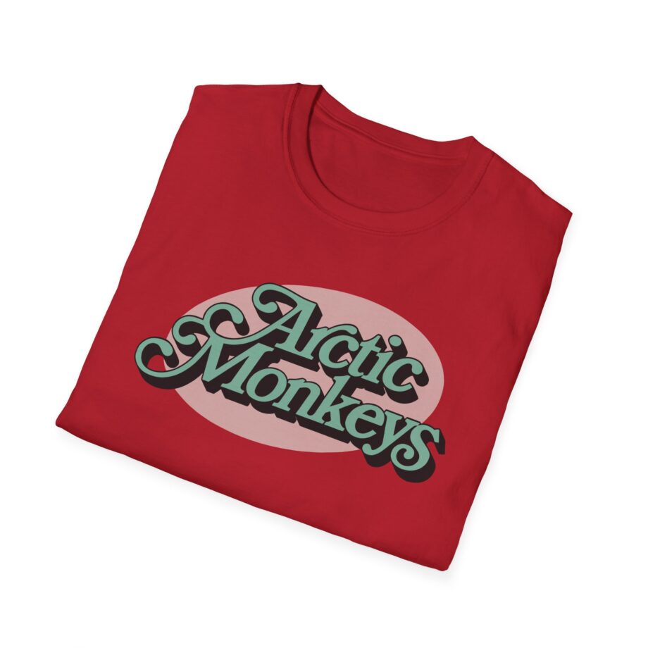 Arctic Monkeys Ornate Logo Unisex Softstyle T-shirt