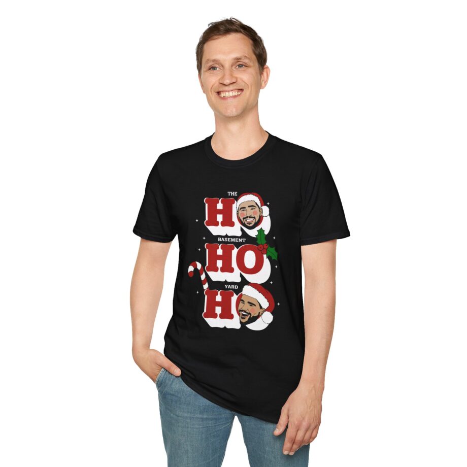 Basement Yard Ho Ho Ho Unisex Softstyle T-shirt
