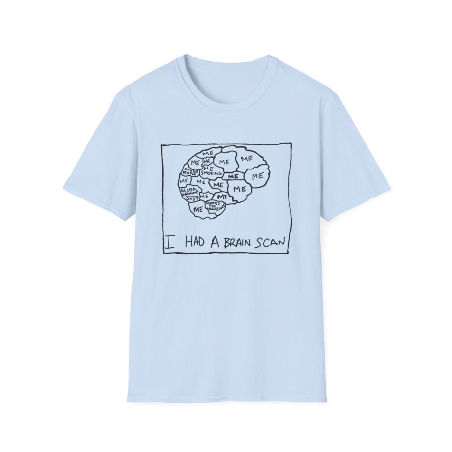 The  Brain Scan Unisex Softstyle T-shirt