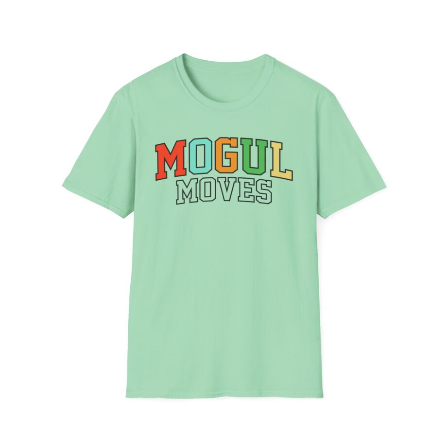 Mogul Moves Bone Unisex Softstyle T-shirt