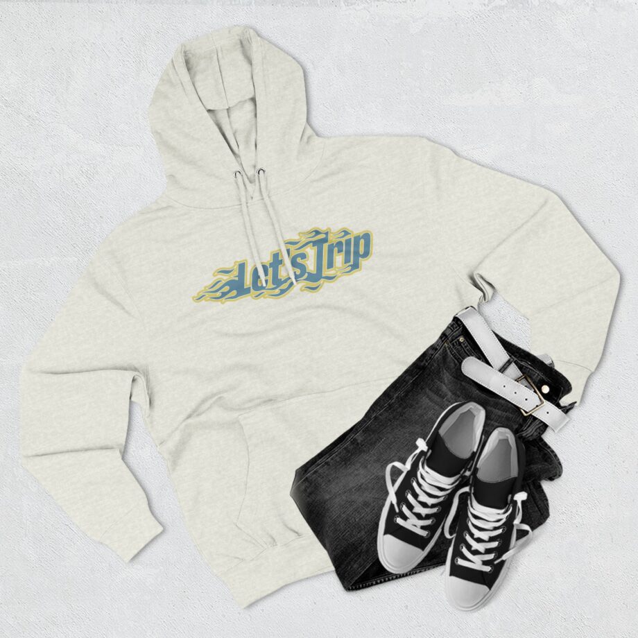 Sturniolo Let's Trip Flames Three-panel Fleece Hoodie