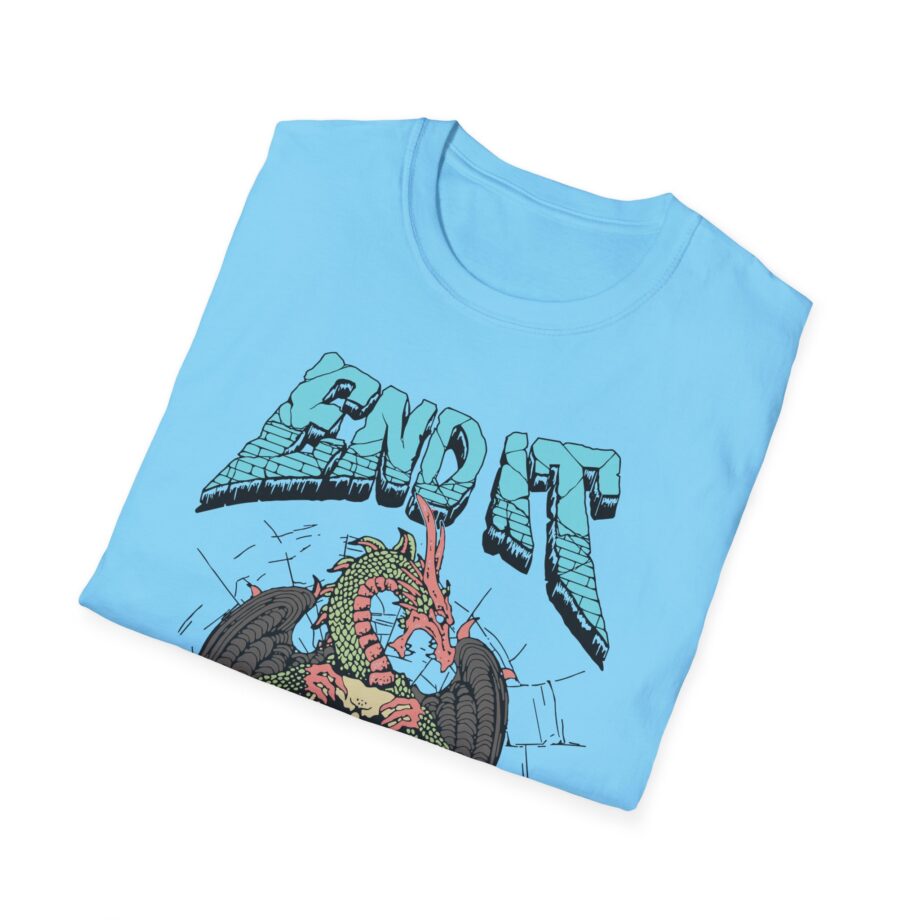 End It Dragon Skull Unisex Softstyle T-Shirt