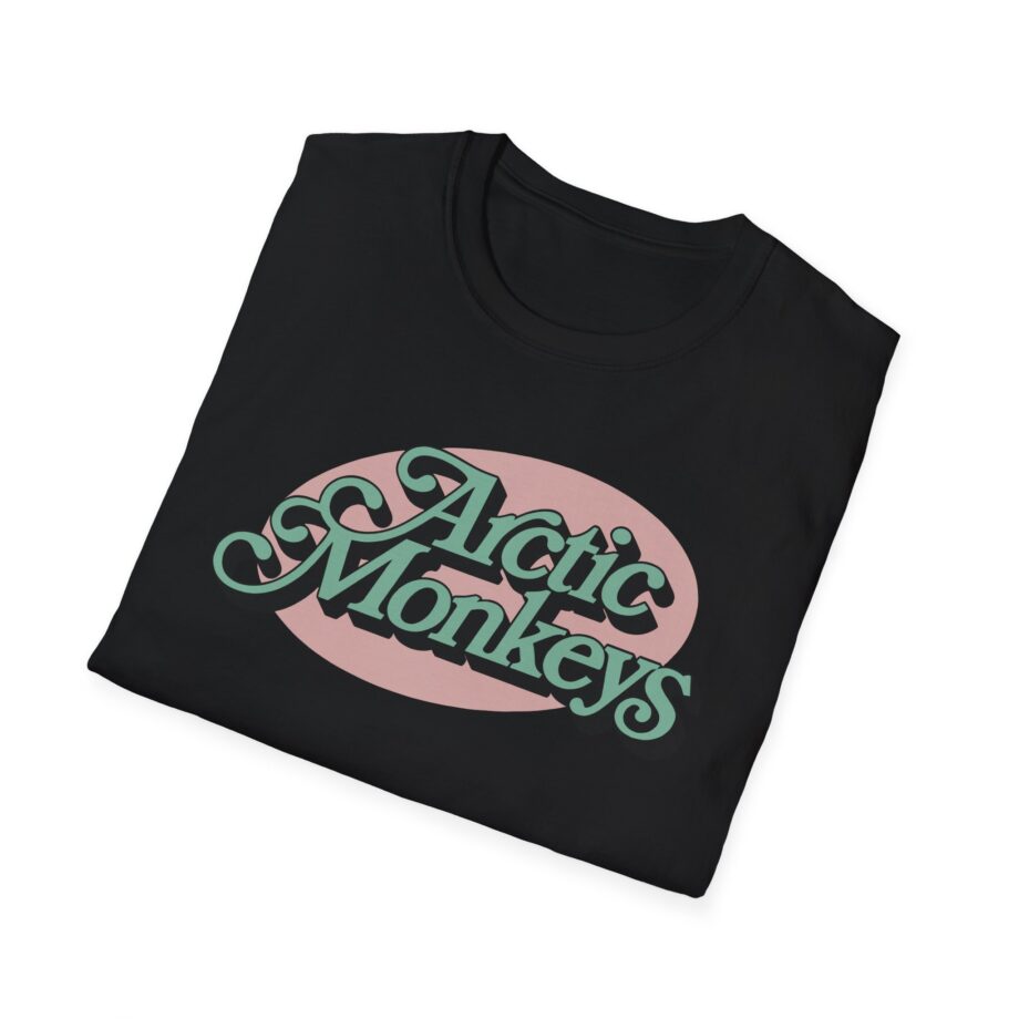 Arctic Monkeys Ornate Logo Unisex Softstyle T-shirt