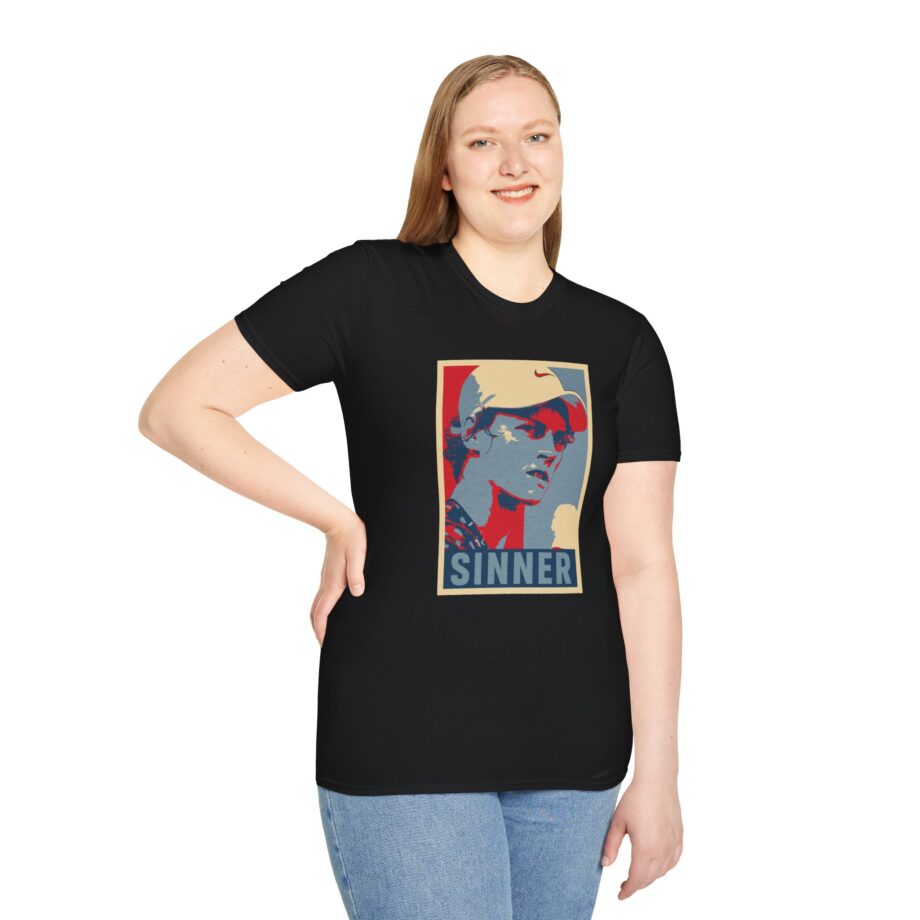 Jannik Sinner Unisex Softstyle T-Shirt