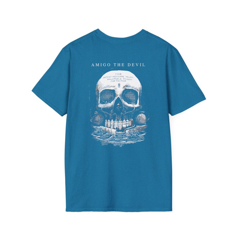 Amigo the Devil Death's Laboratory Unisex Softstyle T-shirt