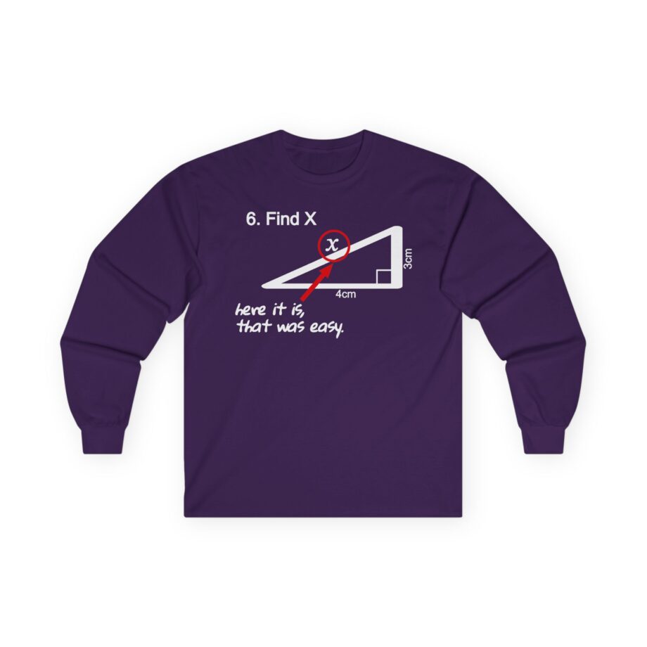 Slushy Noobz Martin Hamzah Find X Unisex Ultra Cotton Long Sleeve Tee