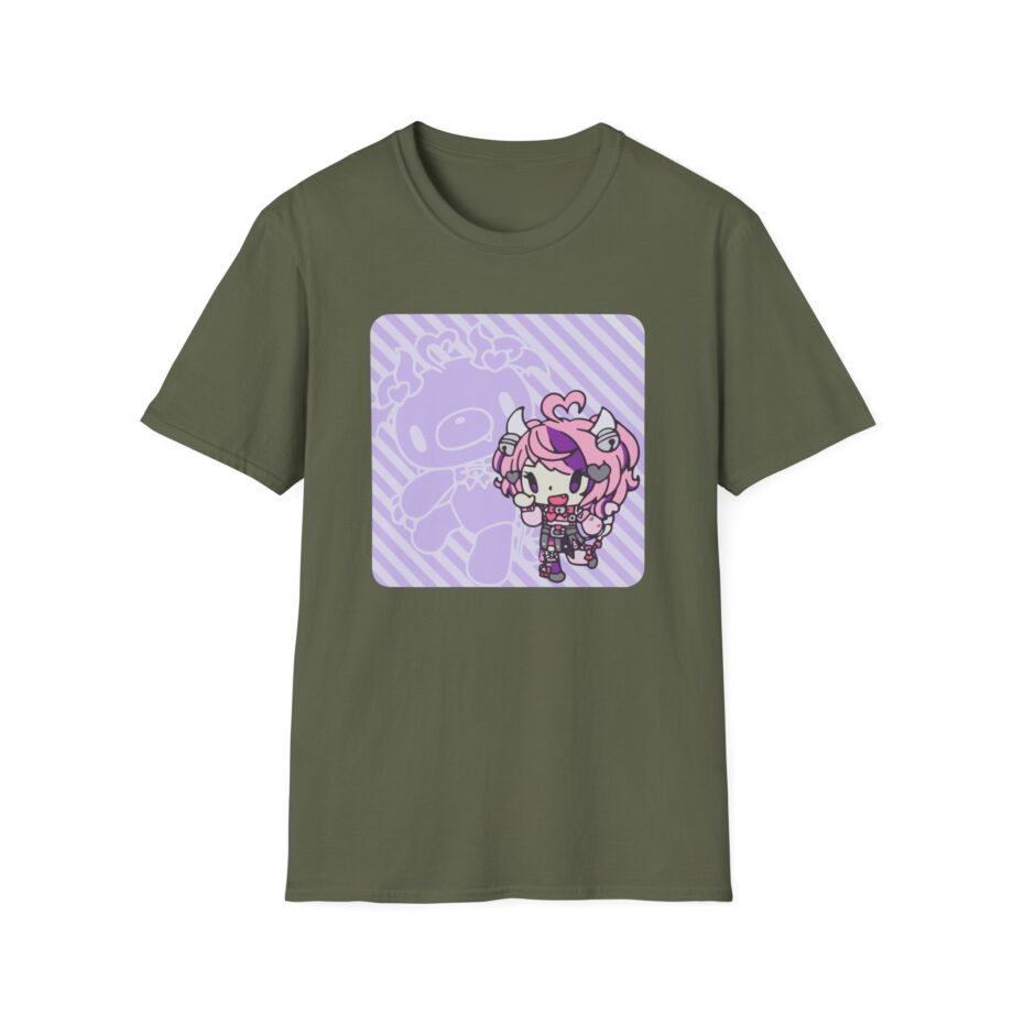 Vshojo Ironmouse X Gloomy Bear Unisex Softstyle T-Shirt