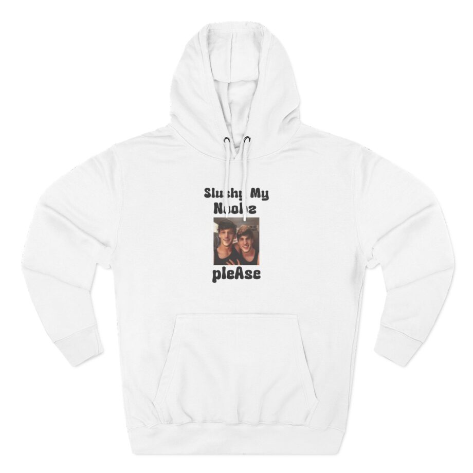 Slushy Noobz Martin and Hamzah Comedy Three-panel Fleece Hoodie