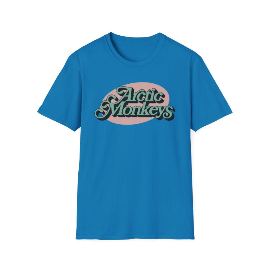 Arctic Monkeys Ornate Logo Unisex Softstyle T-shirt