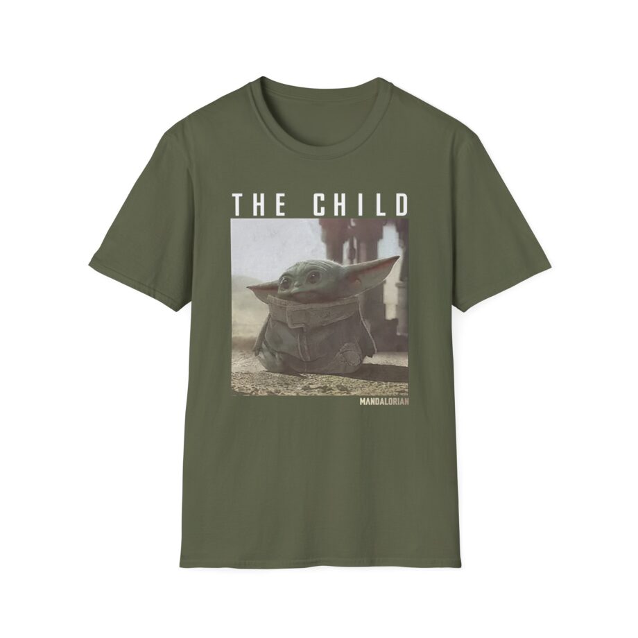 Moistcr1tikal the Child Mandalorian Unisex Softstyle T-shirt