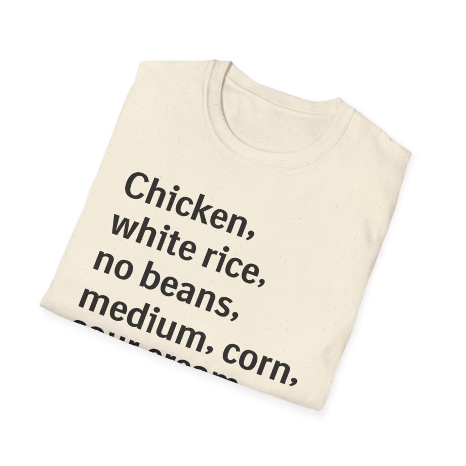 Chipotle Custom Order Unisex Softstyle T-shirt
