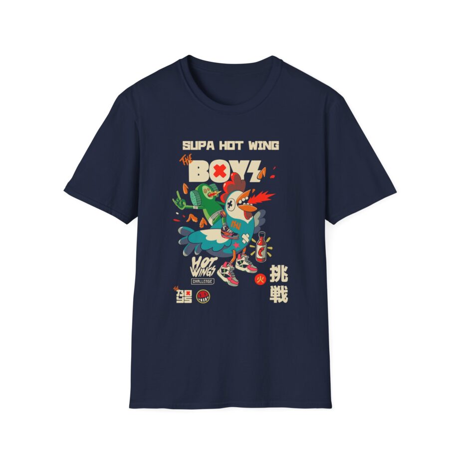 Joshdub the Boys Hot Wings Challenge Unisex Softstyle T-shirt