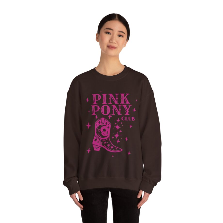 Chappell Roan Pink Pony Club Unisex Heavy Blend Crewneck Sweatshirt