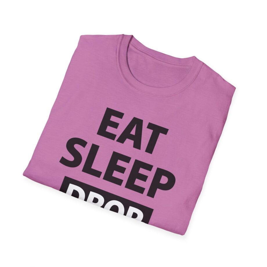 Morgz Eat Sleep Drop Repeat Unisex Softstyle T-Shirt
