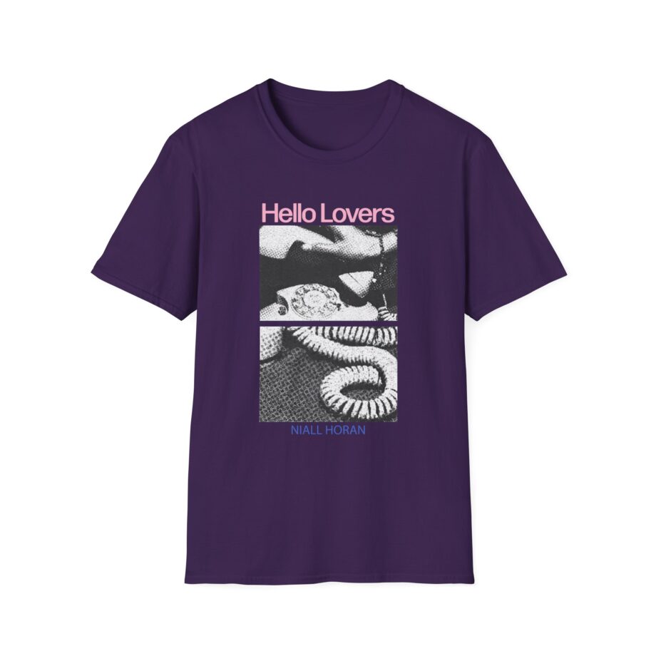 Niall Horan Hello Lovers Unisex Softstyle T-shirt