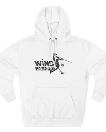 Trevor Bauer Outage Wind Farmer Three-Panel Fleece Hoodie