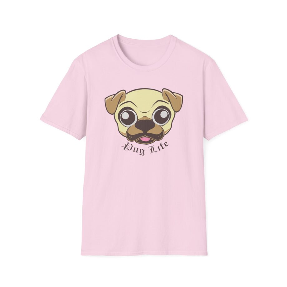 Morgz Pug Life Unisex Softstyle T-Shirt