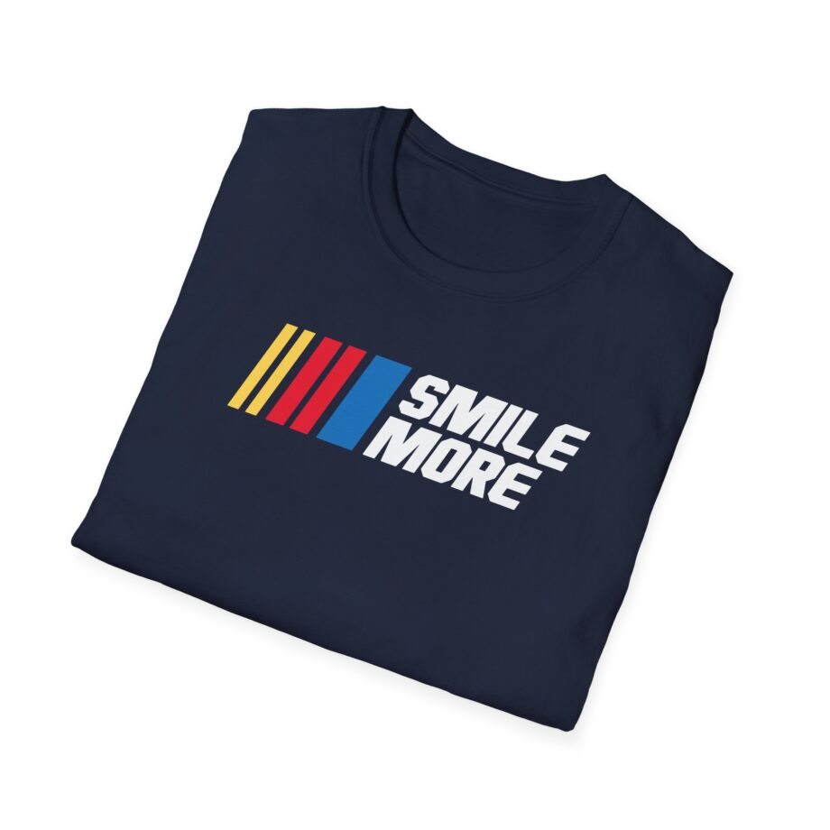 Roman Atwood Smile More Racing Unisex Softstyle T-shirt