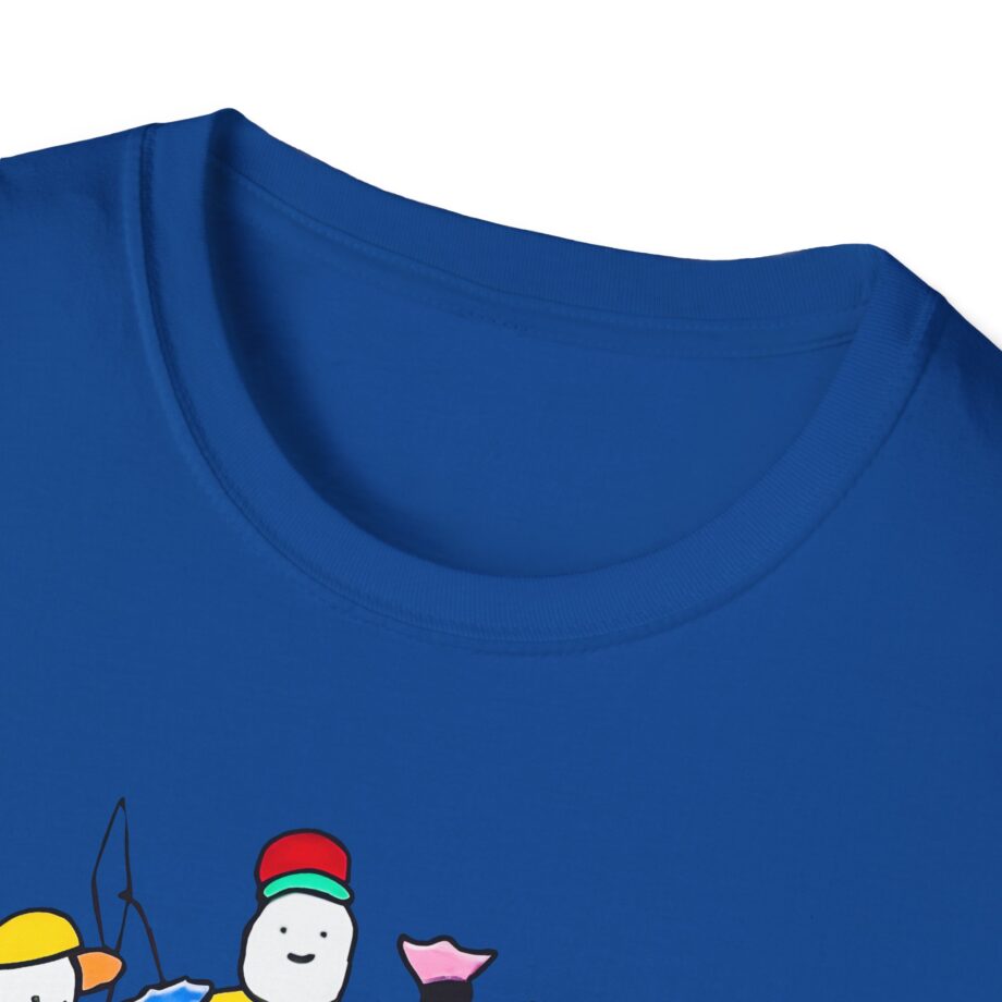Super Mega Down to Fish Unisex Softstyle T-shirt