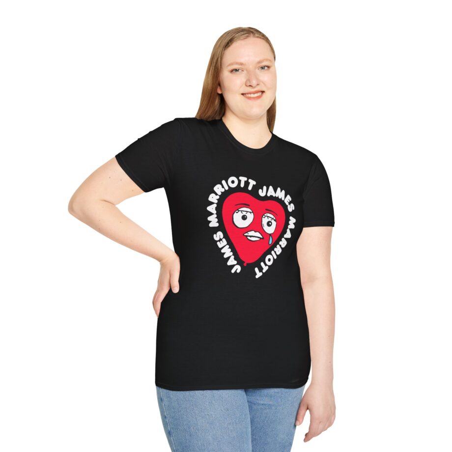 James Marriott Are We There Yet Heart Unisex Softstyle T-Shirt