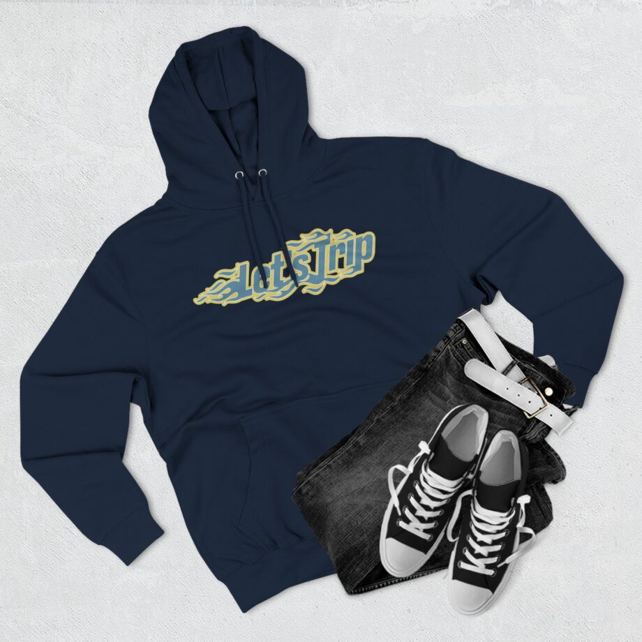 Sturniolo Let's Trip Flames Three-panel Fleece Hoodie