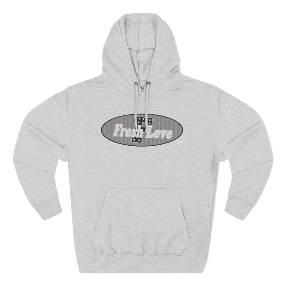 Fresh Love Three Panel Fleece Hoodie