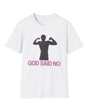 Omar Apollo God Said No Muscle Unisex Softstyle T-shirt