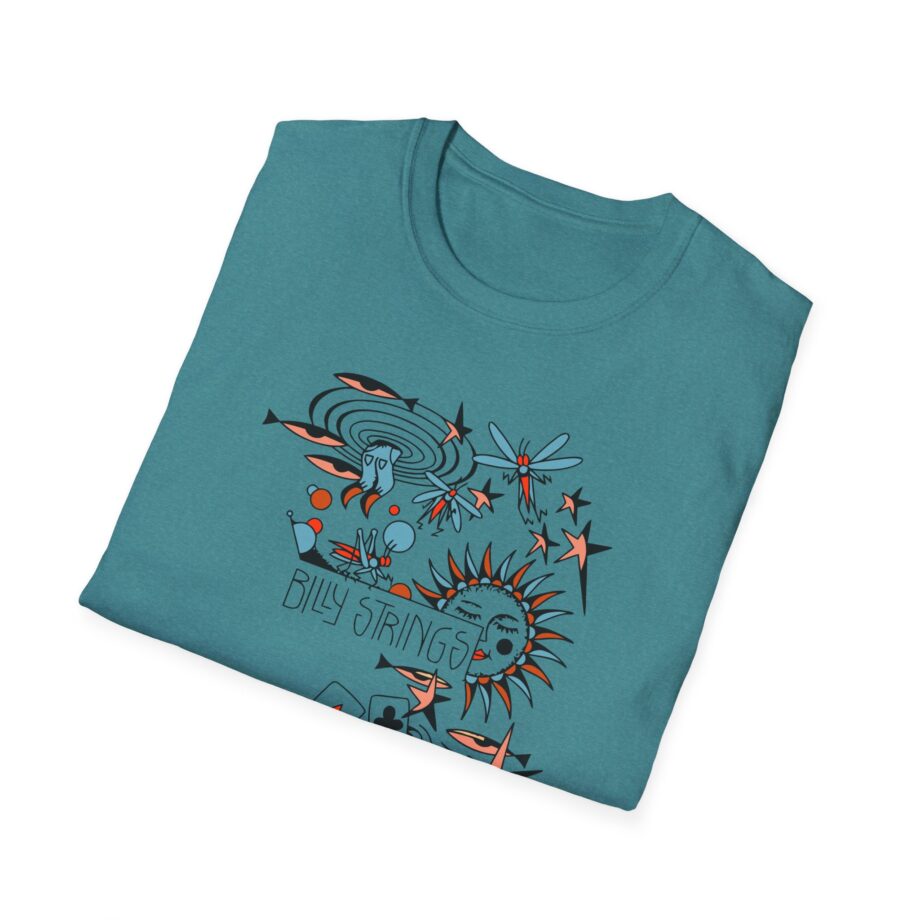Billy Strings River of Cards Unisex Softstyle T-Shirt