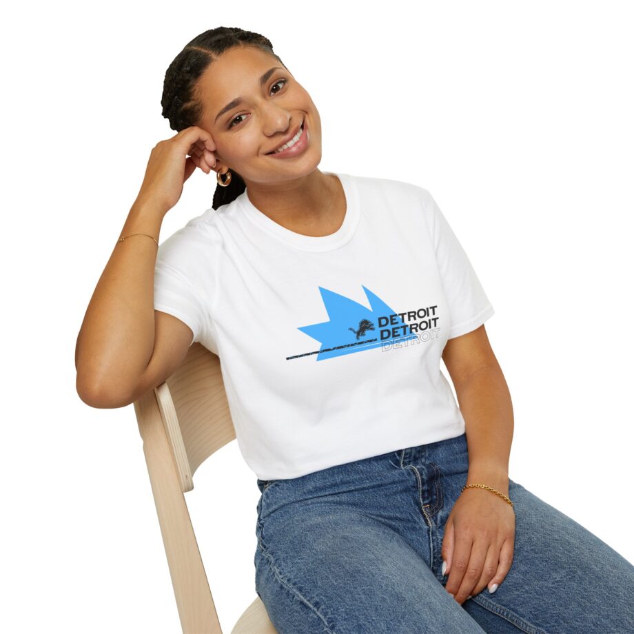 Ninja Detroit Lions Unisex Softstyle T-Shirt