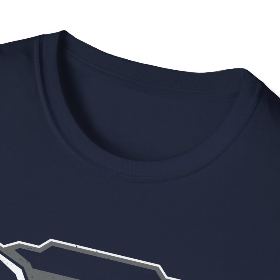 Demolition Ranch Monochrome Shield Unisex Softstyle T-shirt