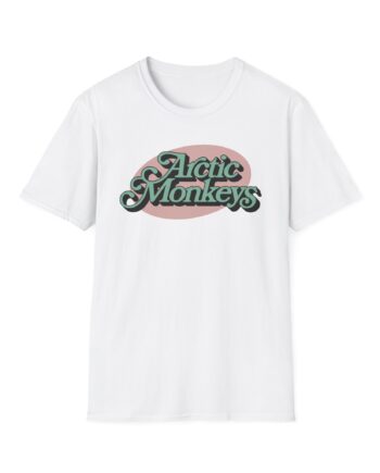 Arctic Monkeys Ornate Logo Unisex Softstyle T-shirt