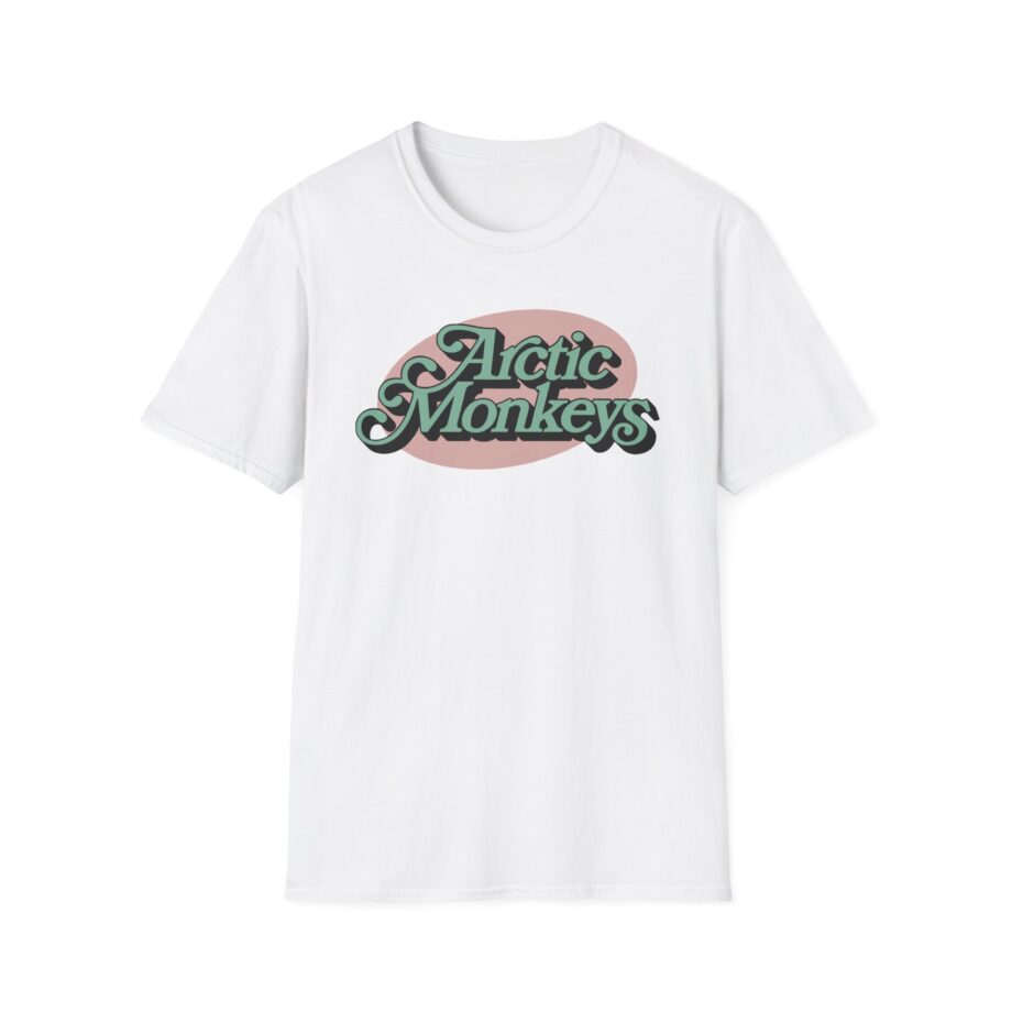 Arctic Monkeys Ornate Logo Unisex Softstyle T-shirt