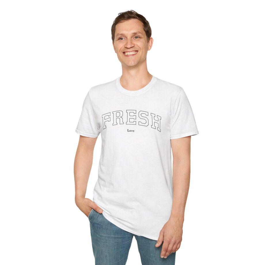 Fresh Love Varsity Unisex Softstyle T-Shirt