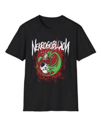 Nekrogoblikon Drunk Goblin Unisex Softstyle T-Shirt